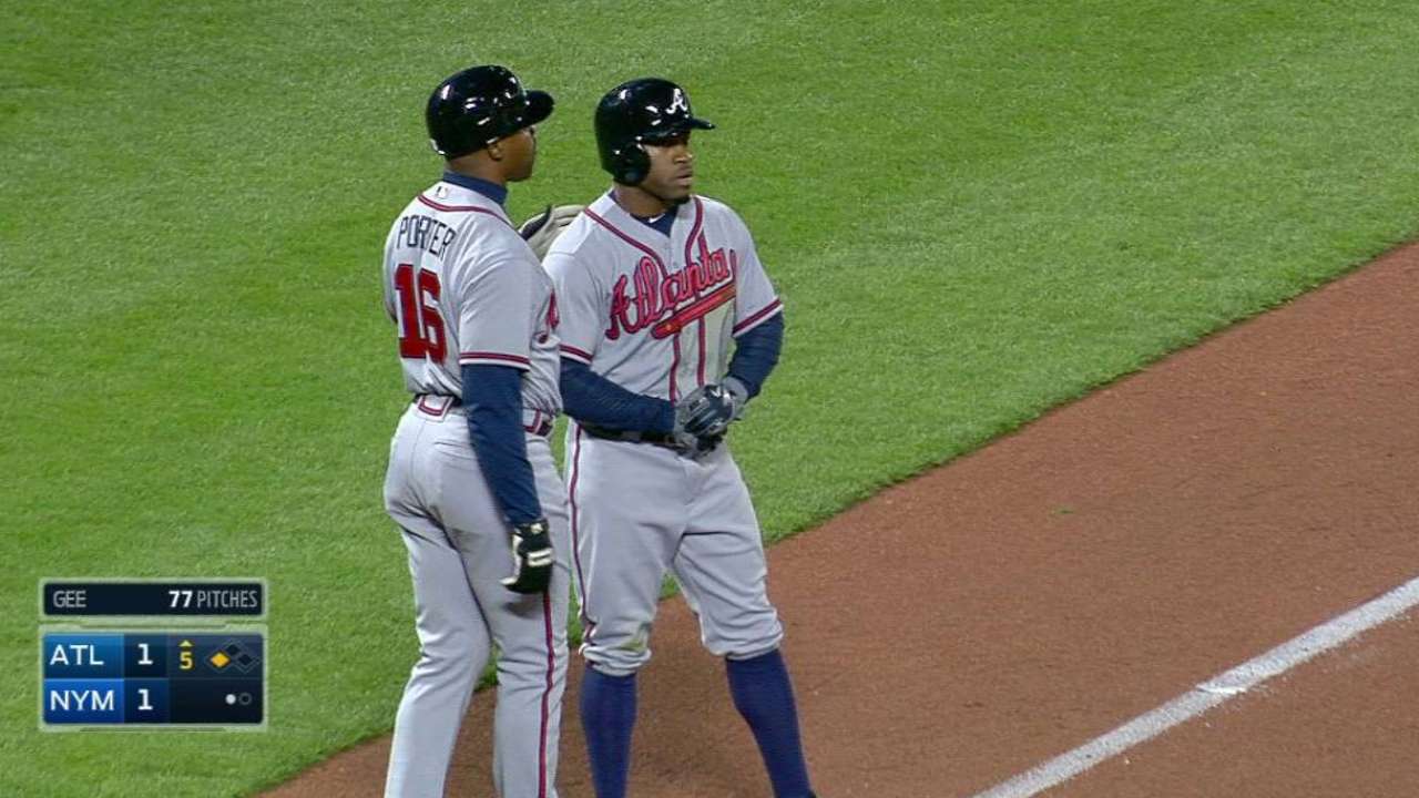 Young Jr.'s triple