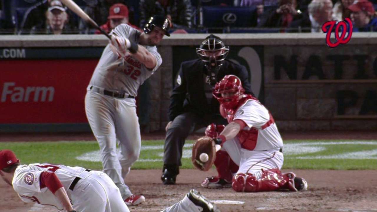 Fister's third strikeout