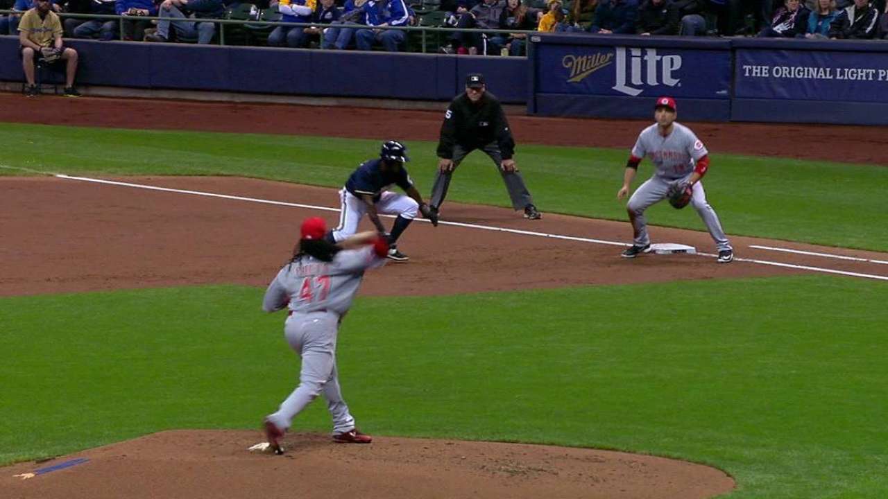 Cueto's balk