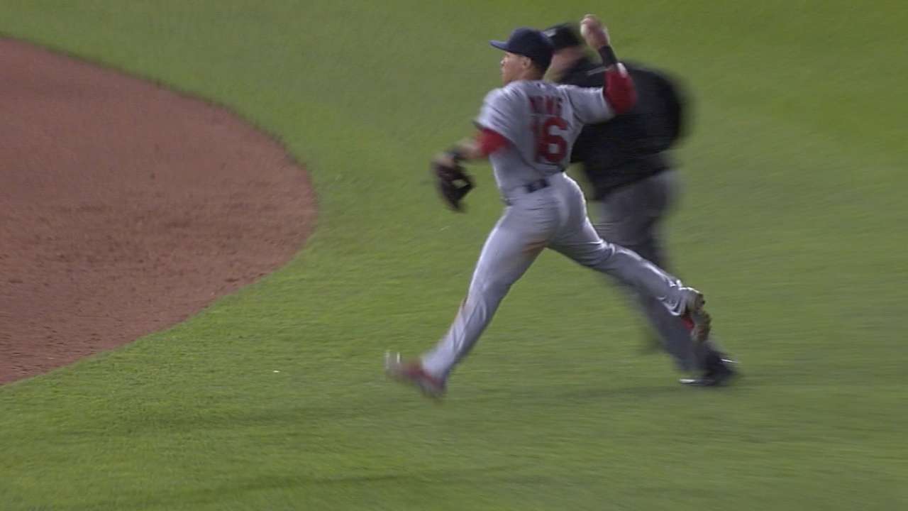 Wong steals the show with HR, dazzling throws