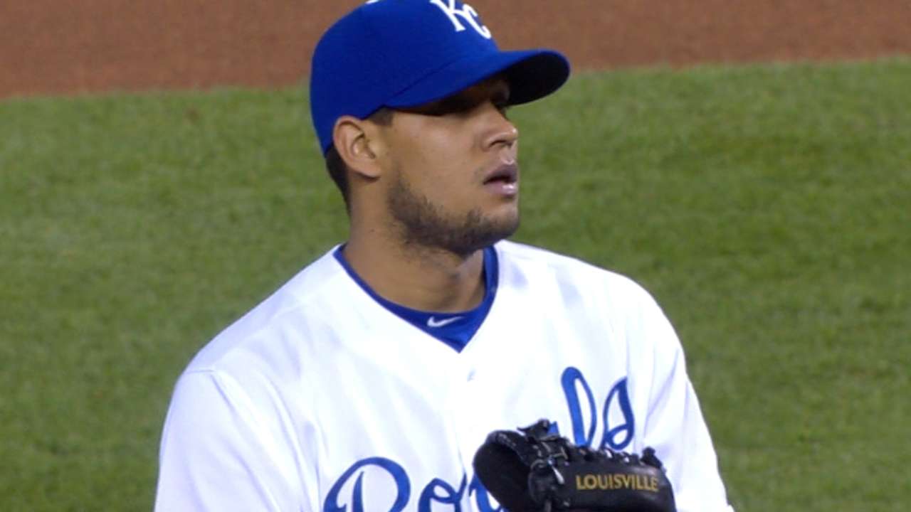Pino adding firepower in Royals' stout bullpen