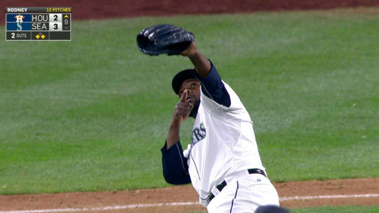 Rodney closes the door