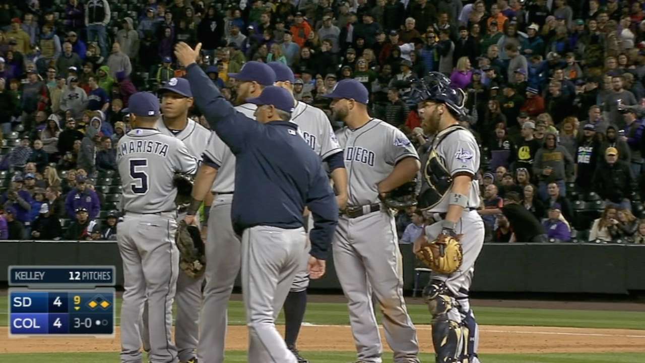 Reliable relief corps endures off-night at Coors