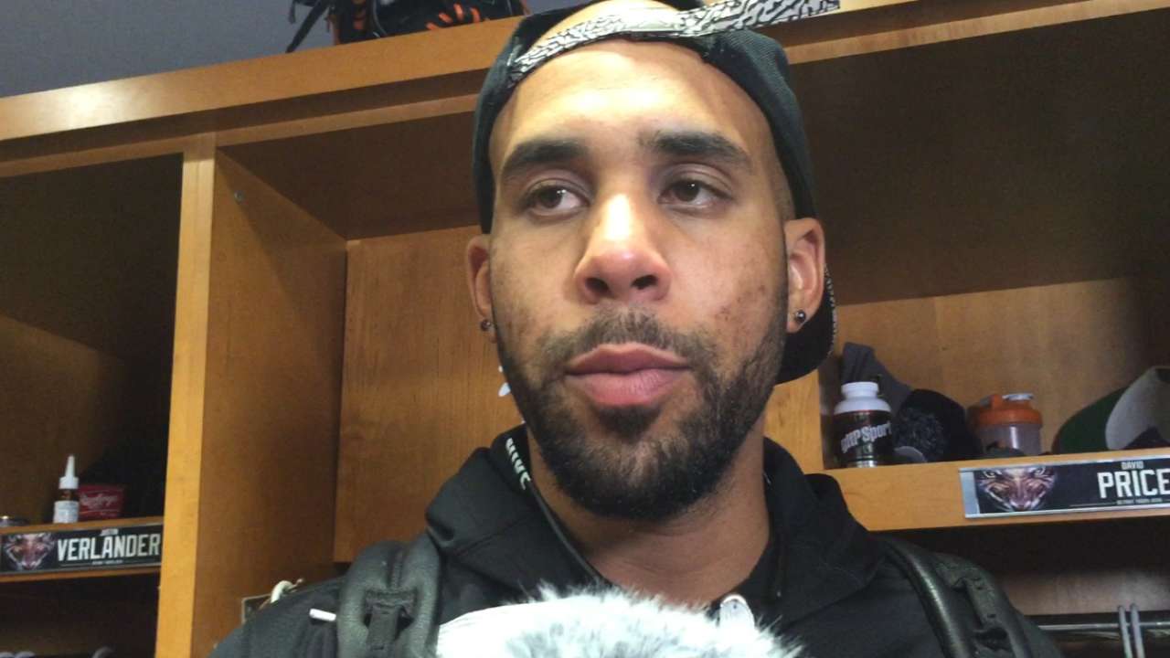 Price on his performance in loss