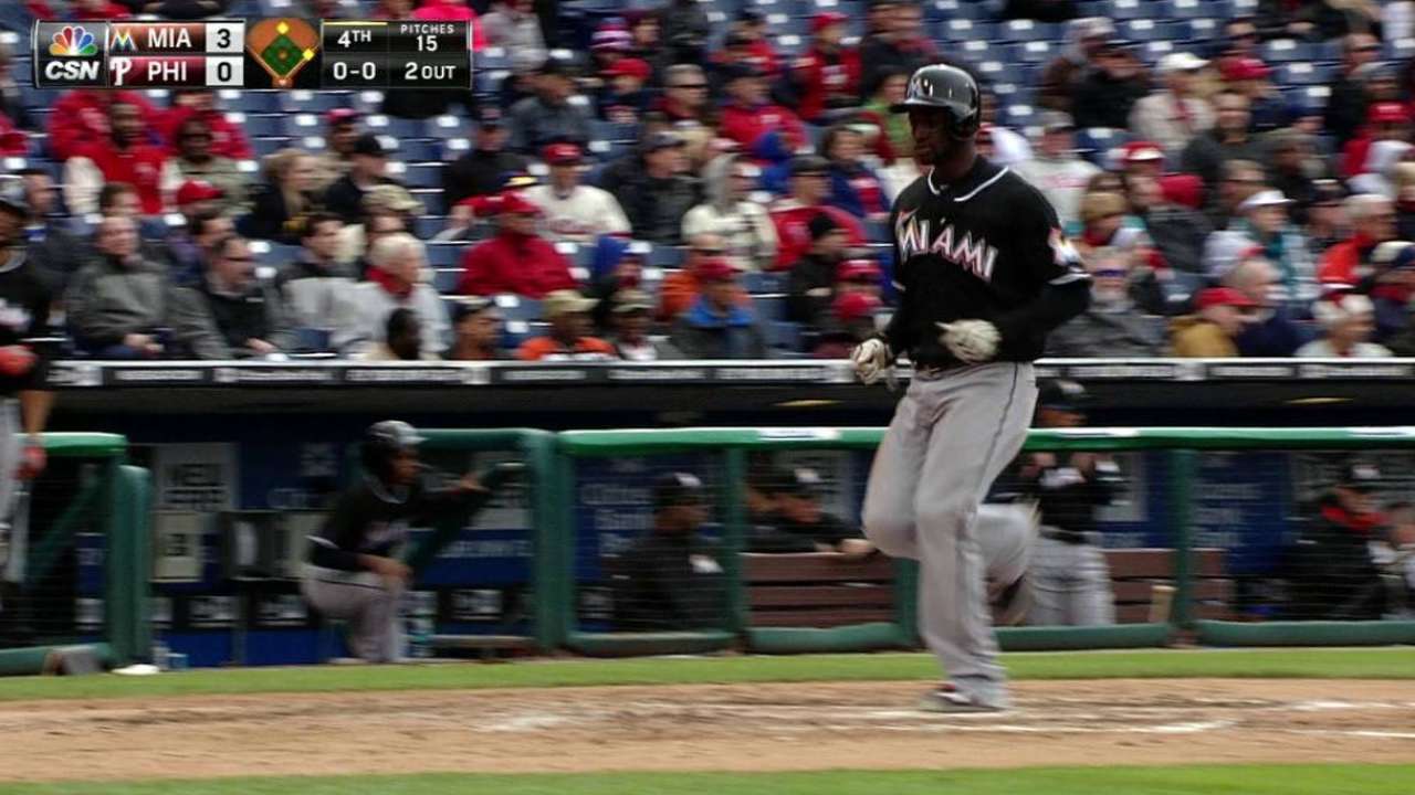 Prado's two-run single