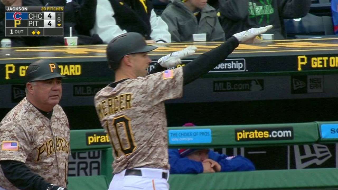 Mercer's game-tying single