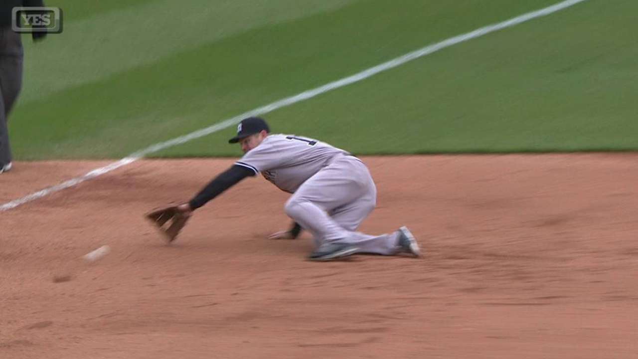 Headley's diving stop