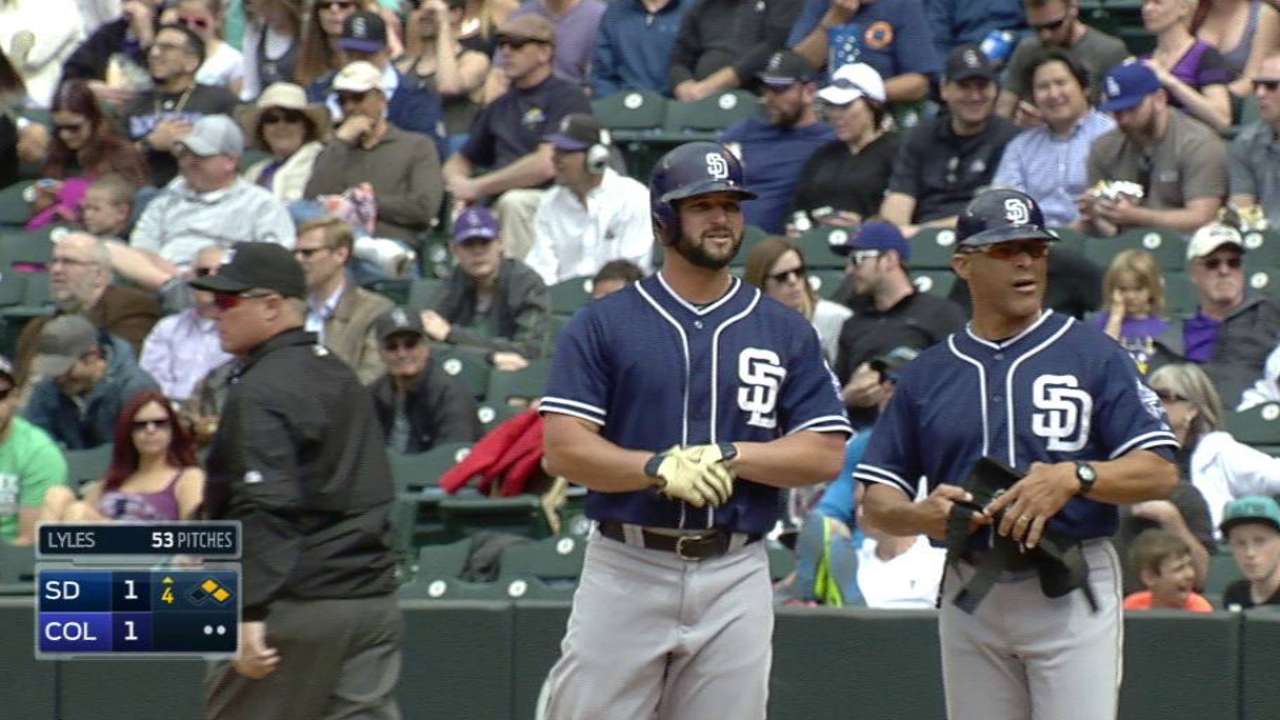 Yonder paces Padres through NL West