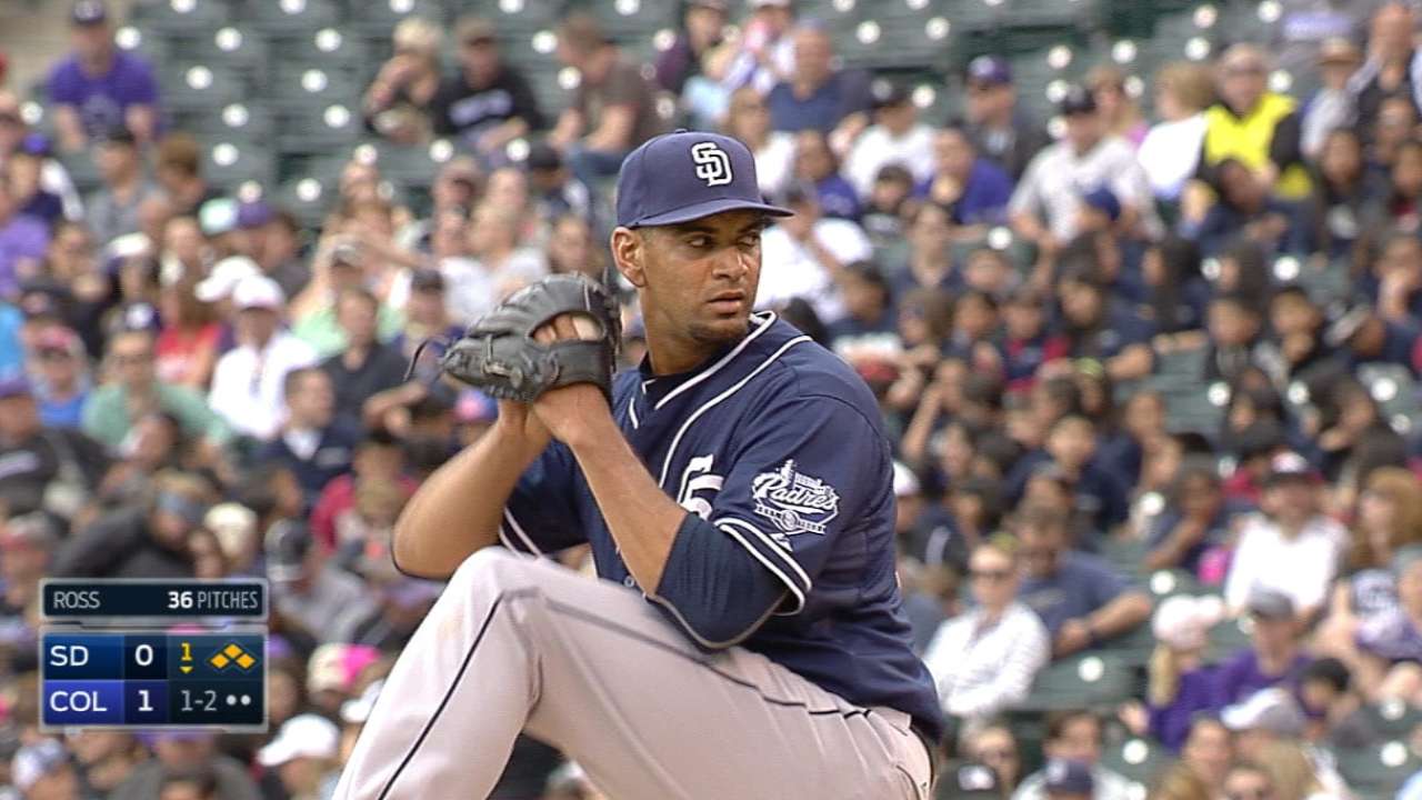Ross battles after rough first inning