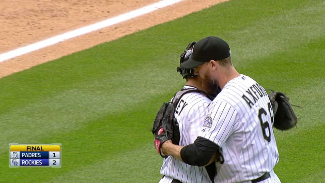 Rockies' rested bullpen performs well vs. Padres