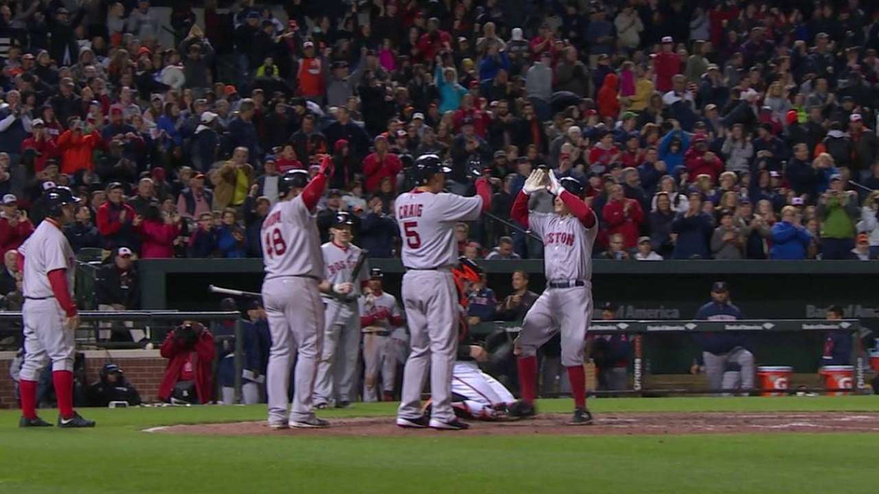 Holt's big three-run homer