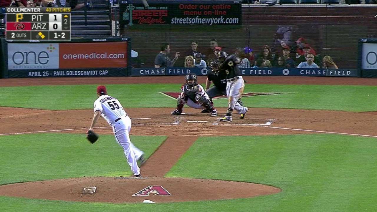 Harrison's two-run double