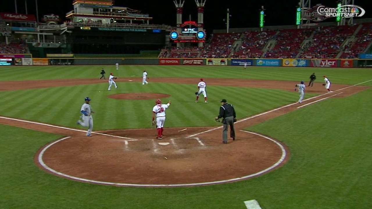 Wood's RBI groundout