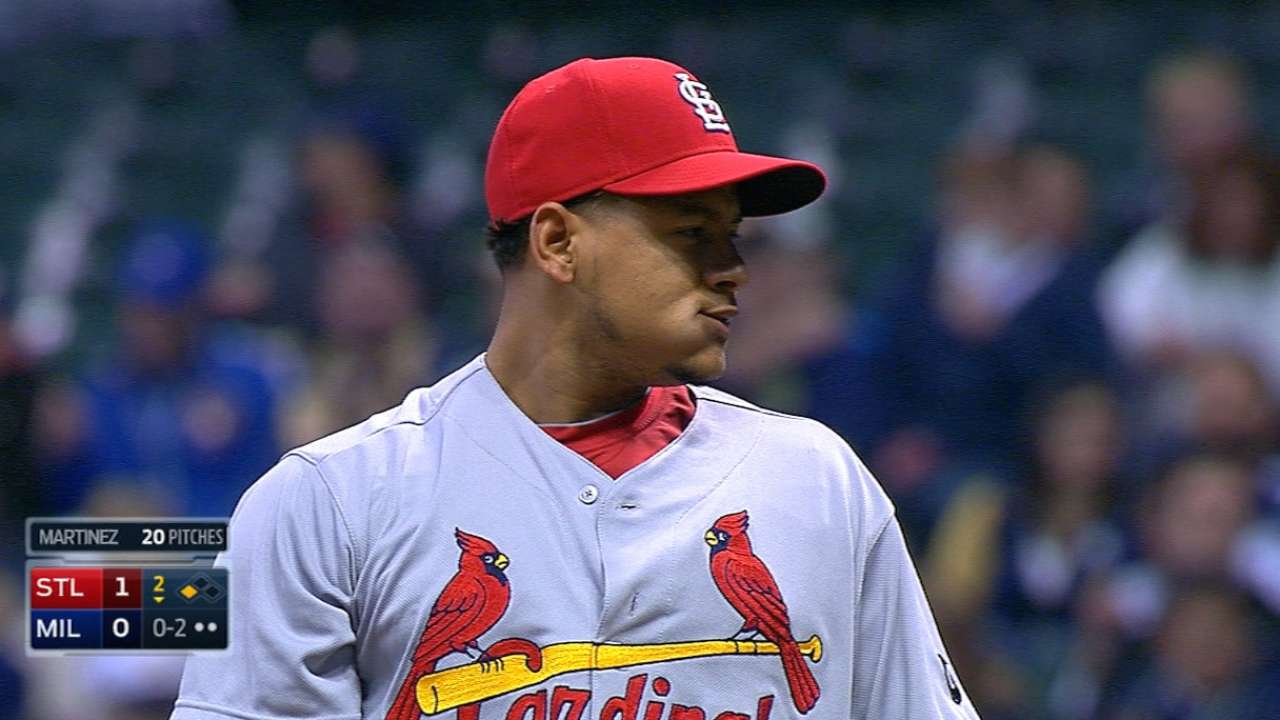 Carlos Martínez da señales de madurez en los Cardenales