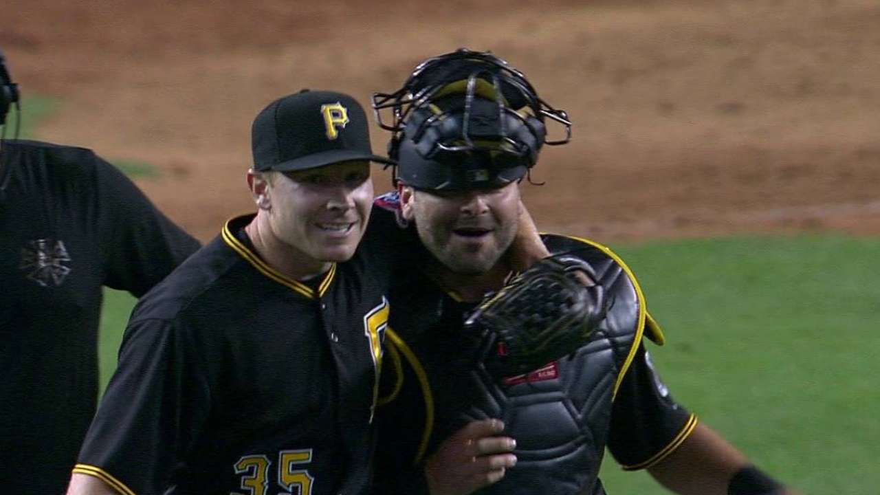 Pirates cruise with Cole leading the charge