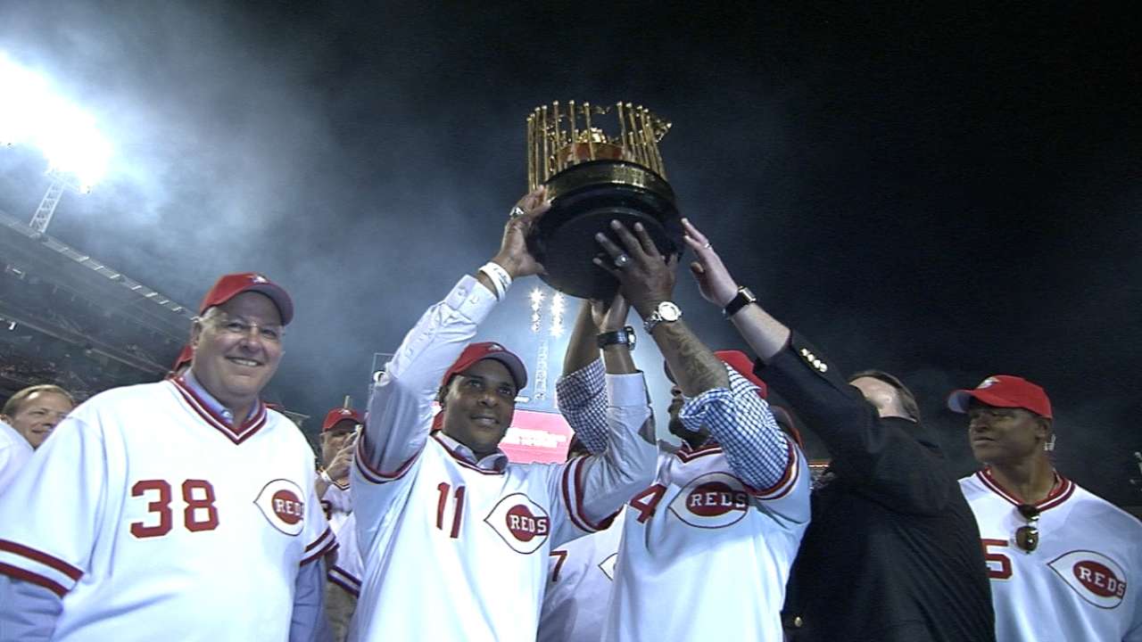 Reds celebrate 1990 championship