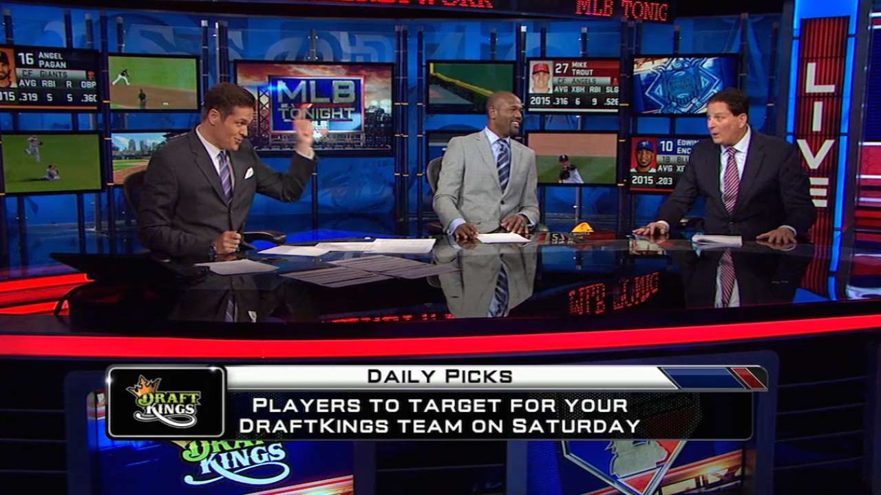DraftKings picks: Heyward, Harvey