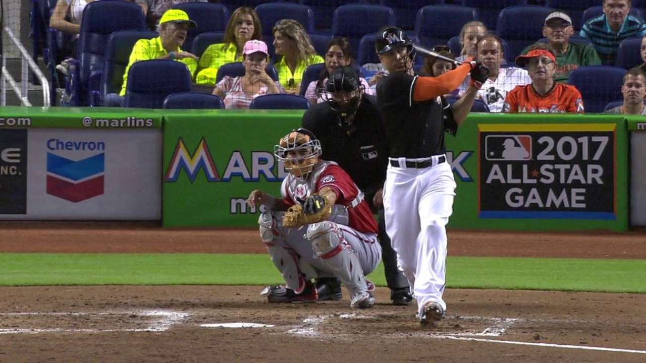 Stanton's RBI double