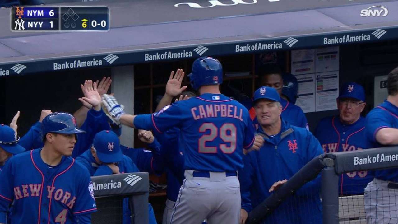 Campbell's solo homer