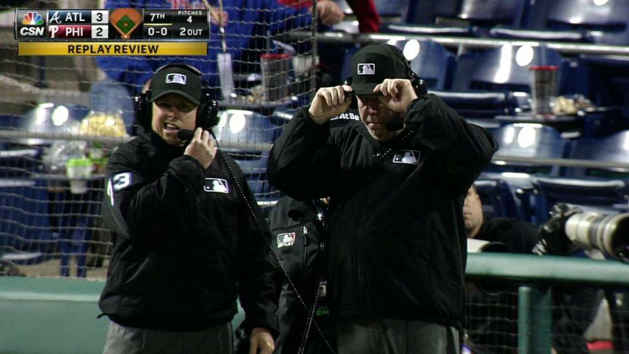 Call stands in the 7th