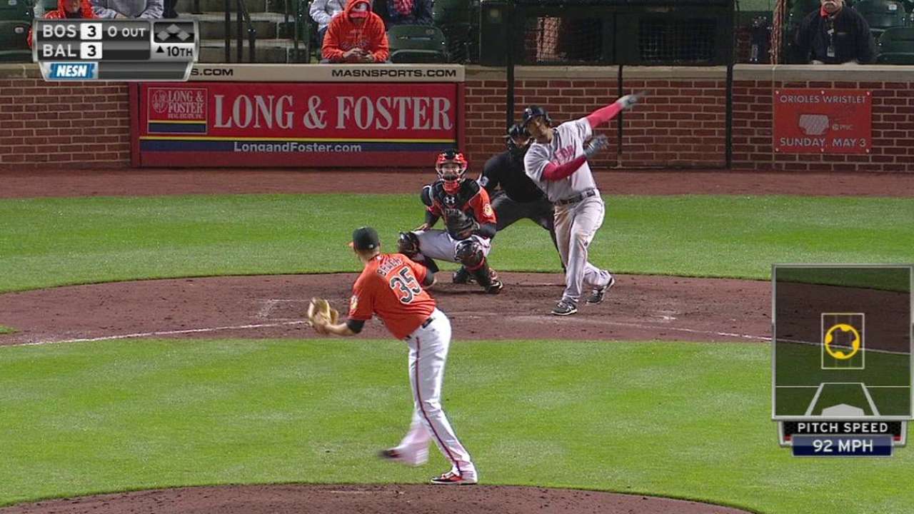 Wild finish spoils Barnes' chance at first MLB win