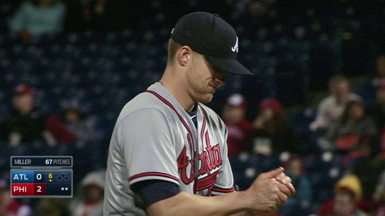 Miller's strikeout on Francoeur