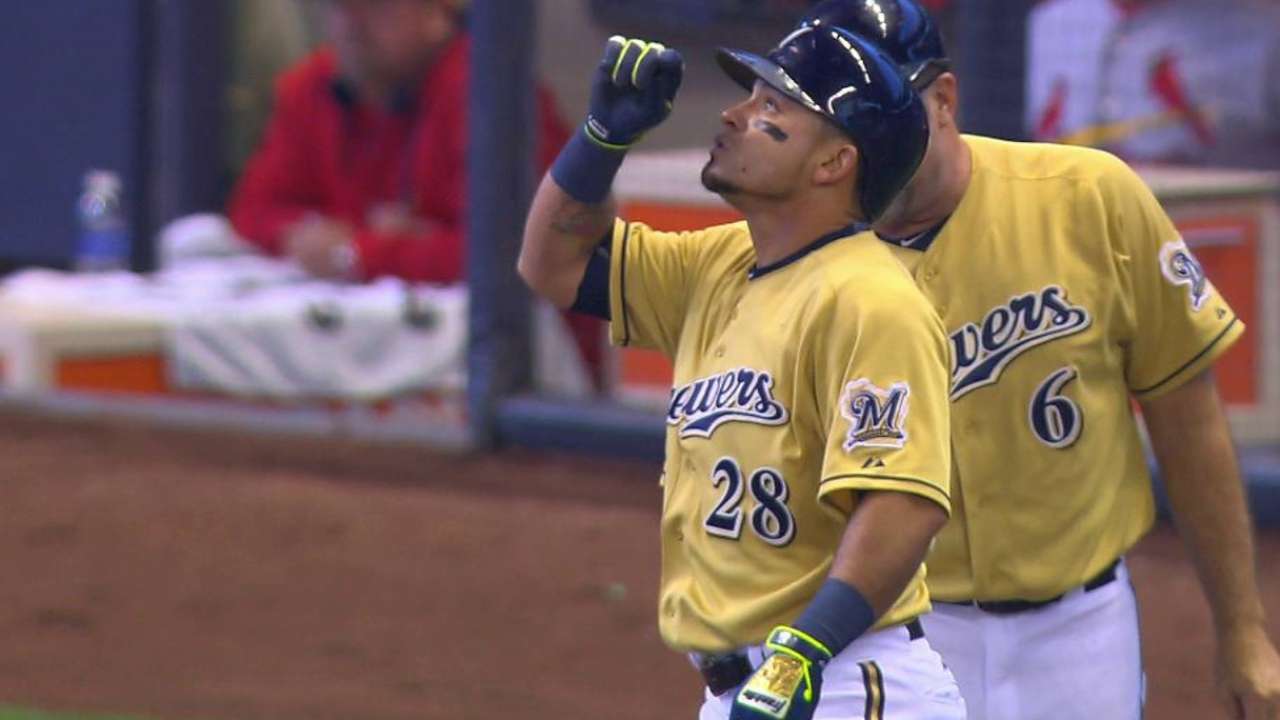 Parra's RBI triple