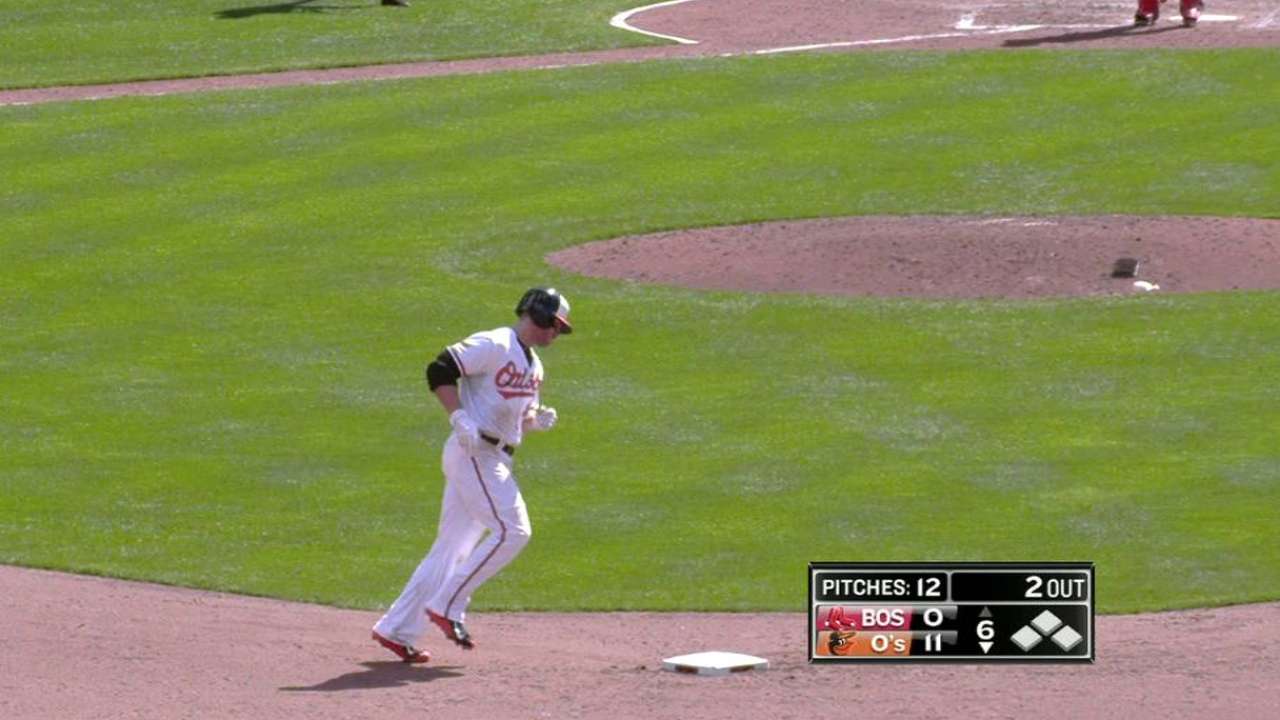 Davis' solo shot