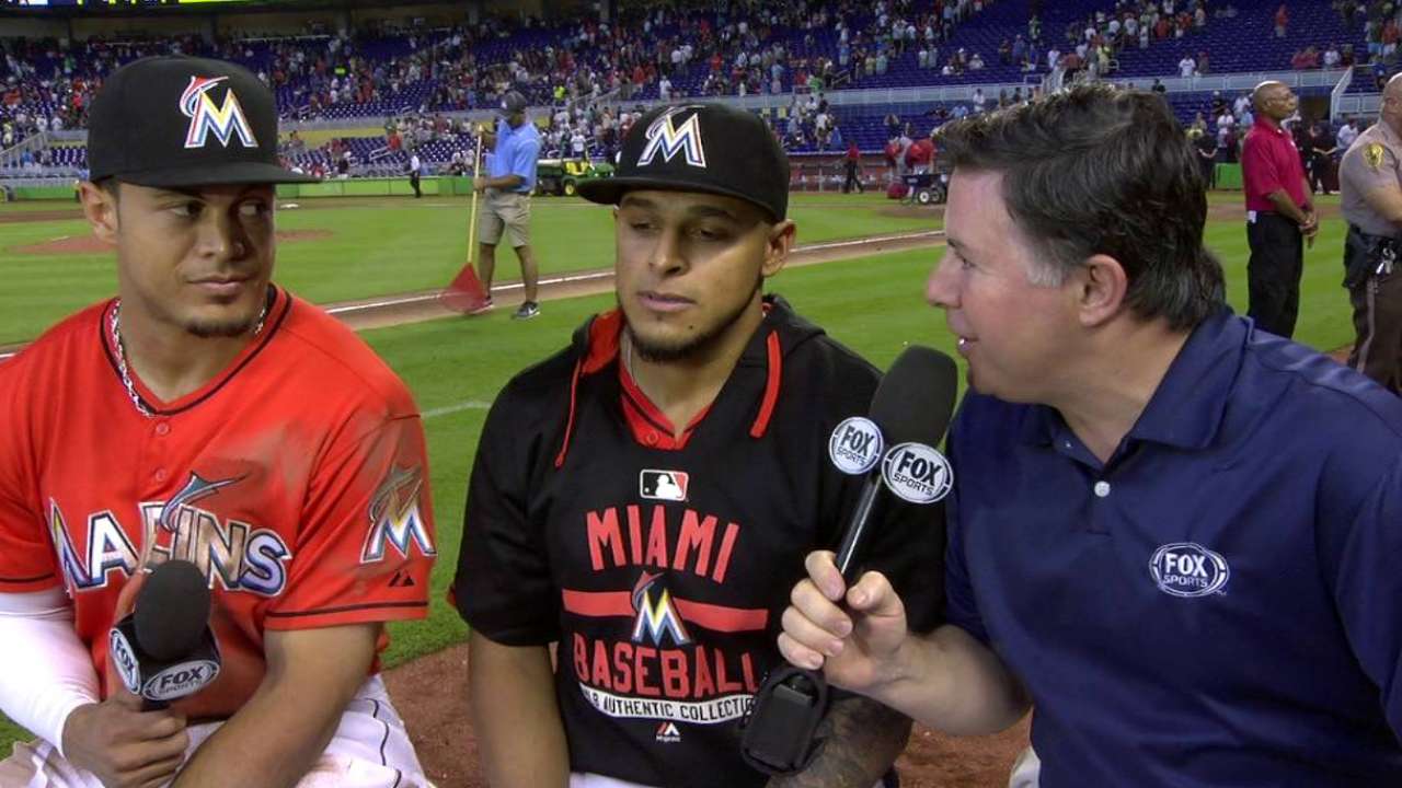 Stanton, Ramos on sweep
