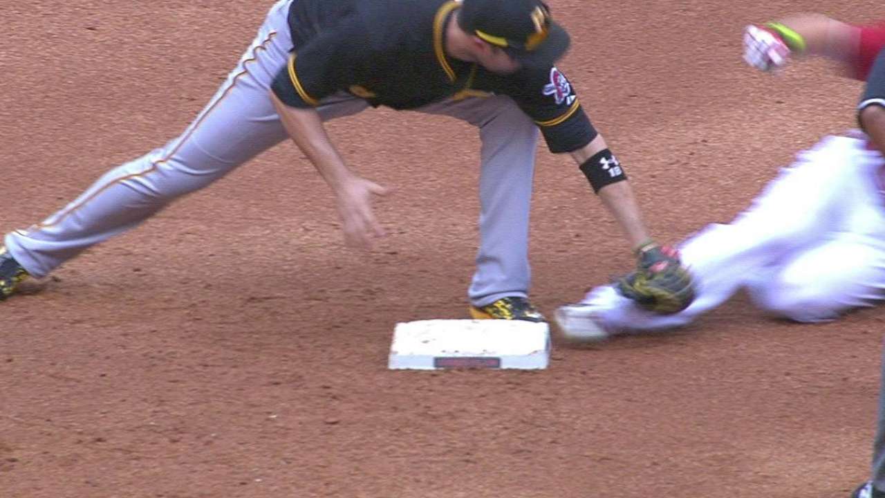 Marte throws out Inciarte