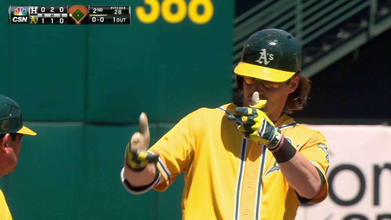 Reddick's RBI triple