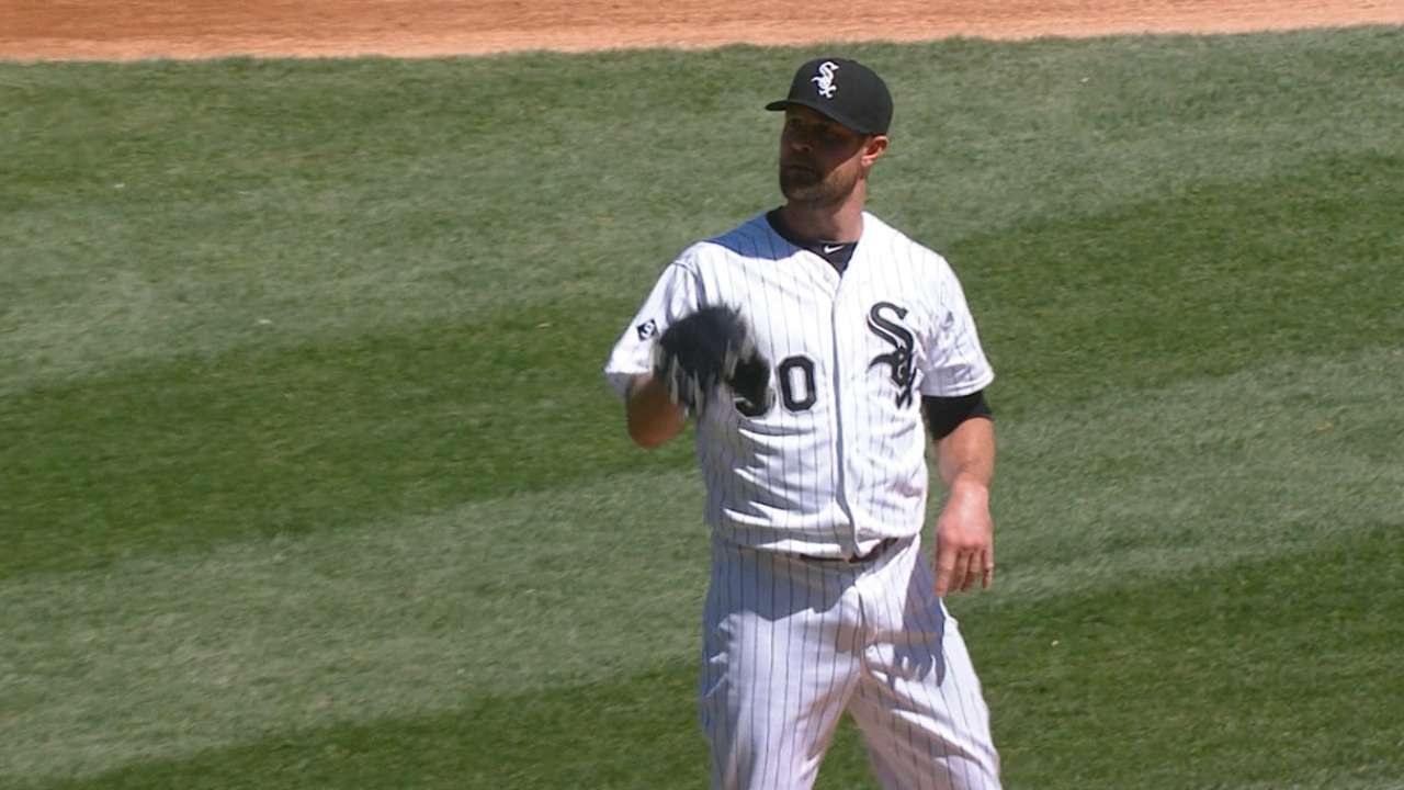 Danks' strong outing