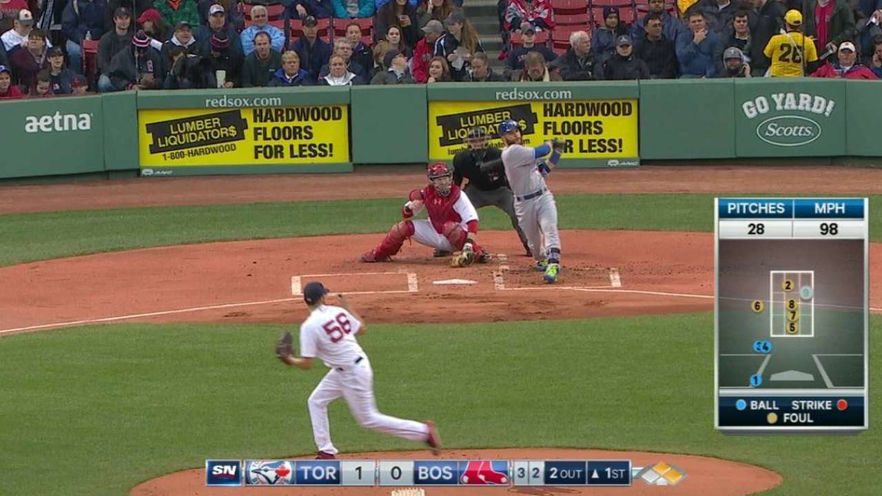 Martin's two-run double