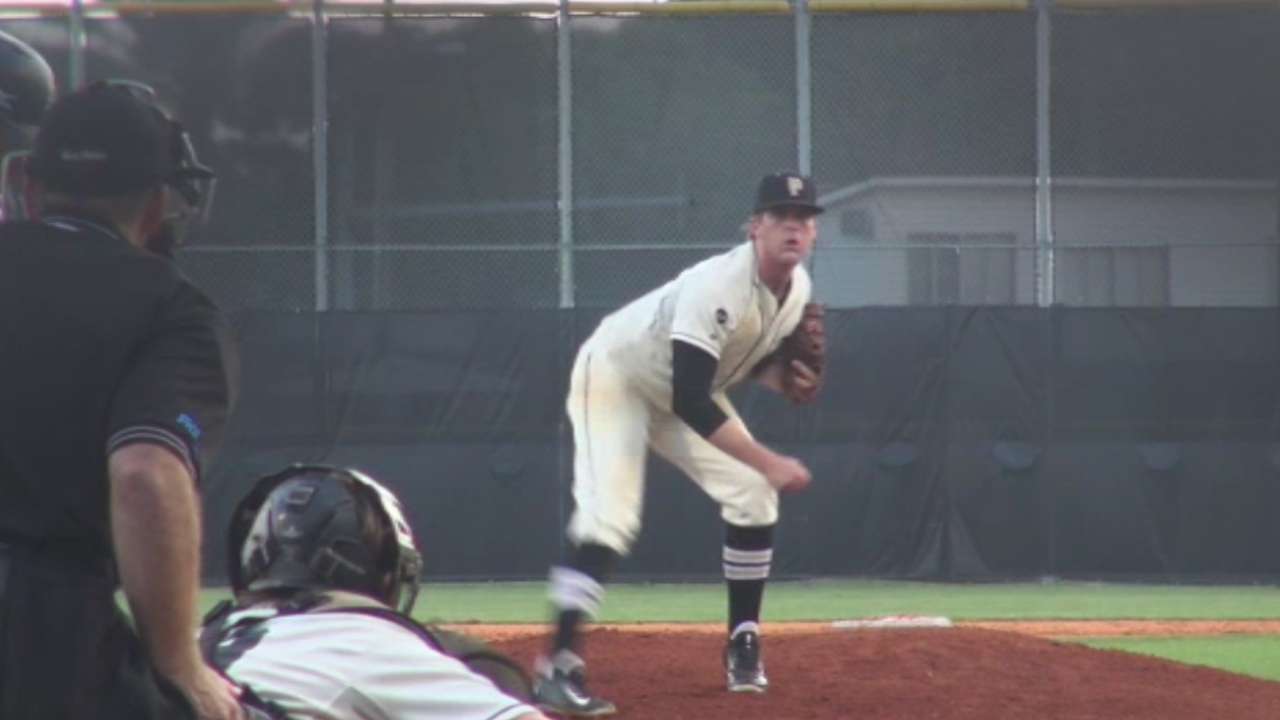 2015 Draft: Jacob Woodford, P