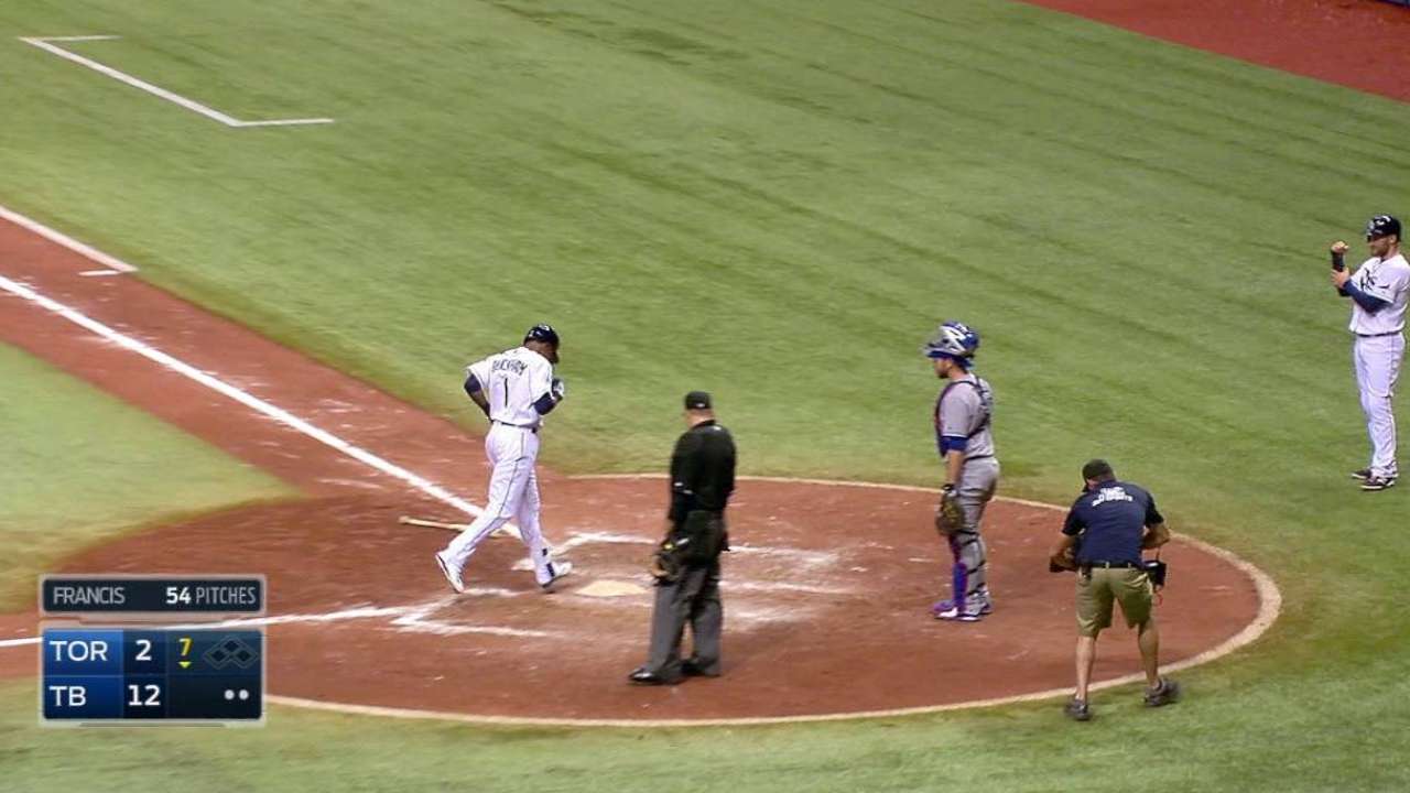 Rays' bats come alive vs. Blue Jays in Smyly's return