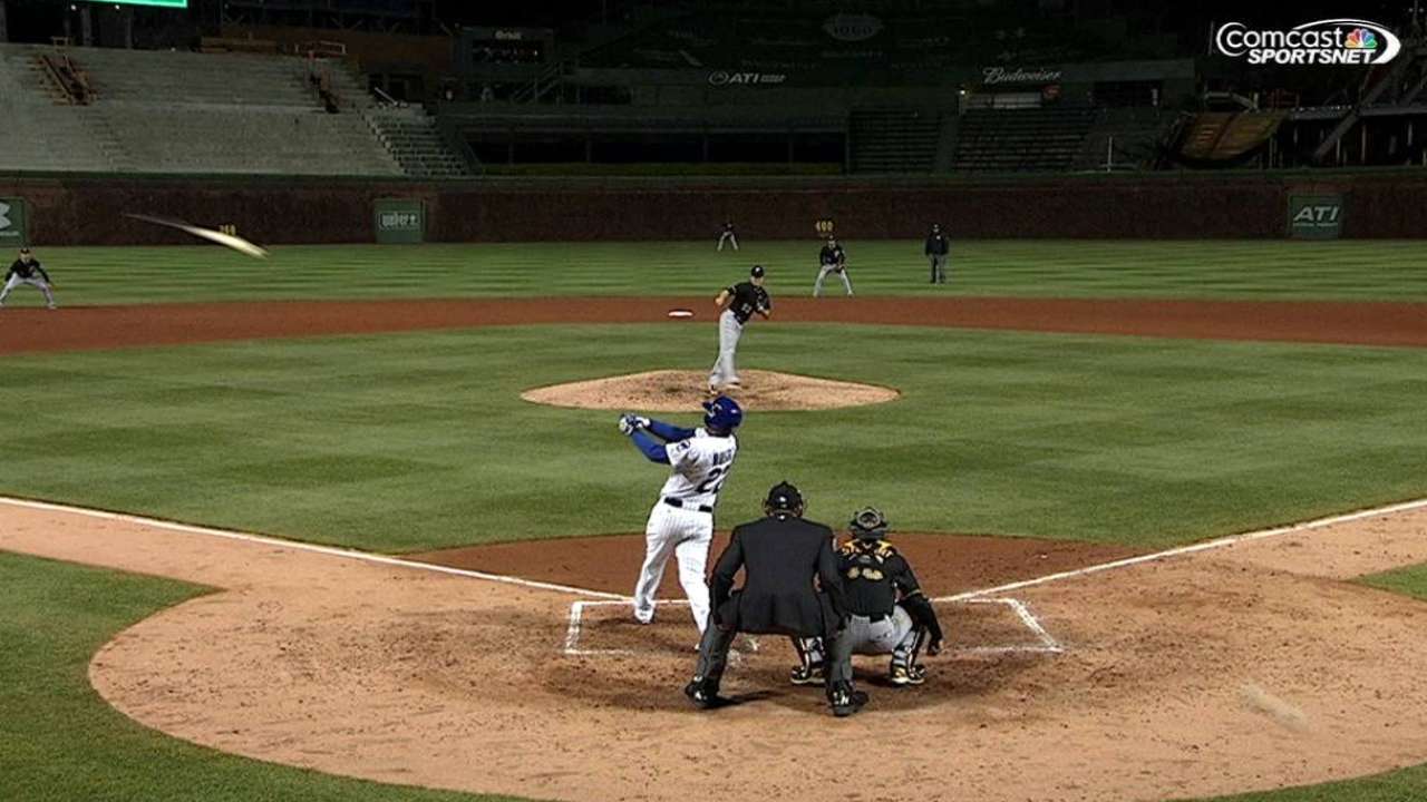 Cubs fan hit by bat, taken to Chicago hospital