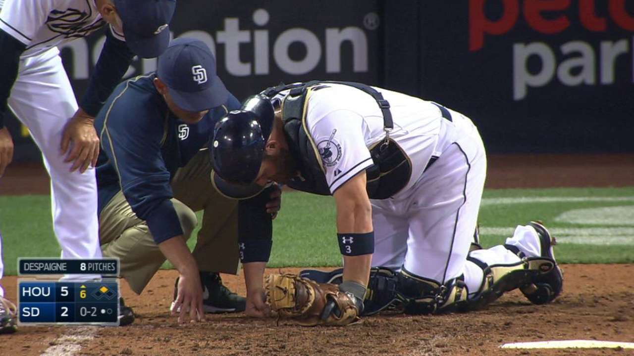 Padres cautious with Norris following ankle injury