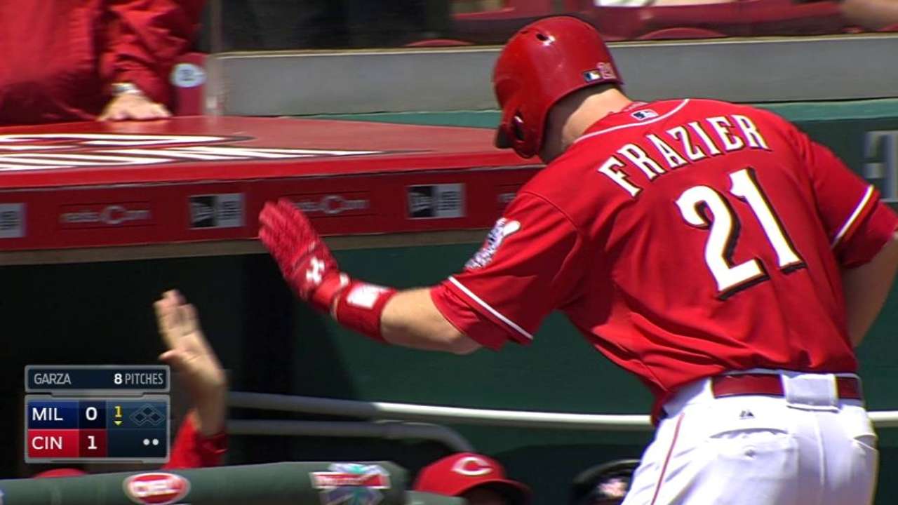 Frazier's solo homer