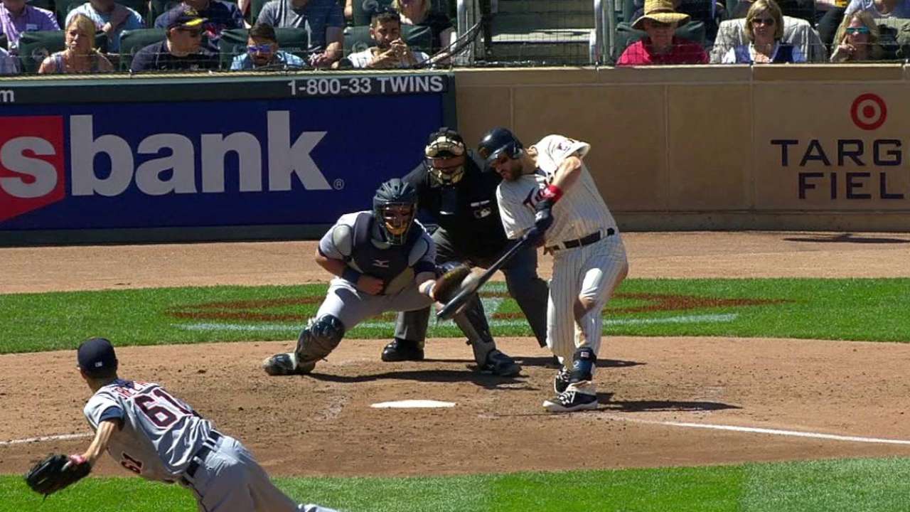 Plouffe's three-run home run