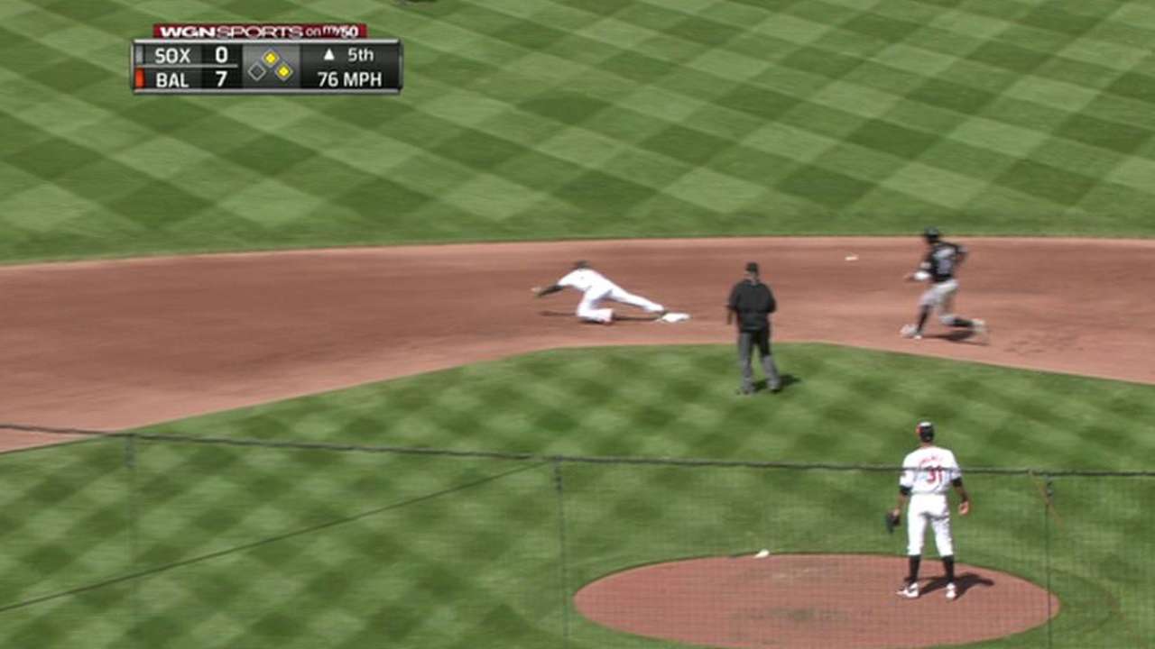 LaRoche scores on error