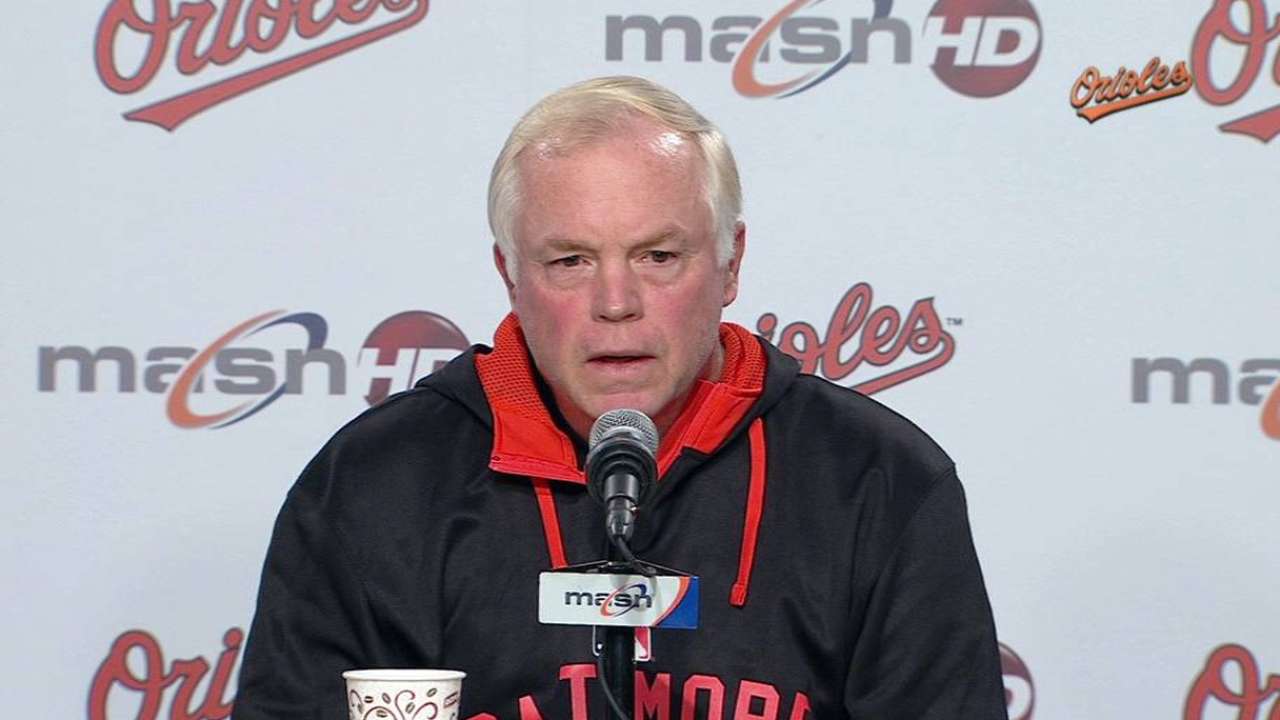 Showalter shares thoughts on Baltimore unrest