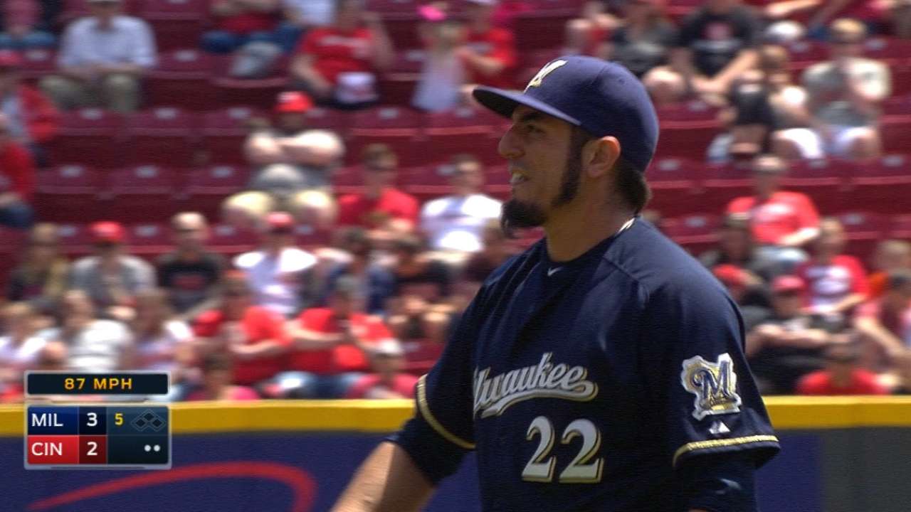 Garza goes 6 2/3 innings