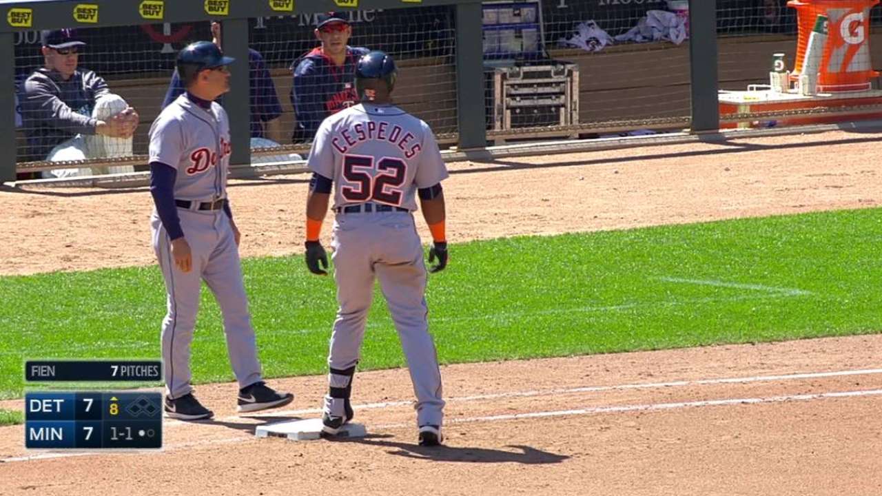 Four-run lead disappears as 'pen allows four HRs