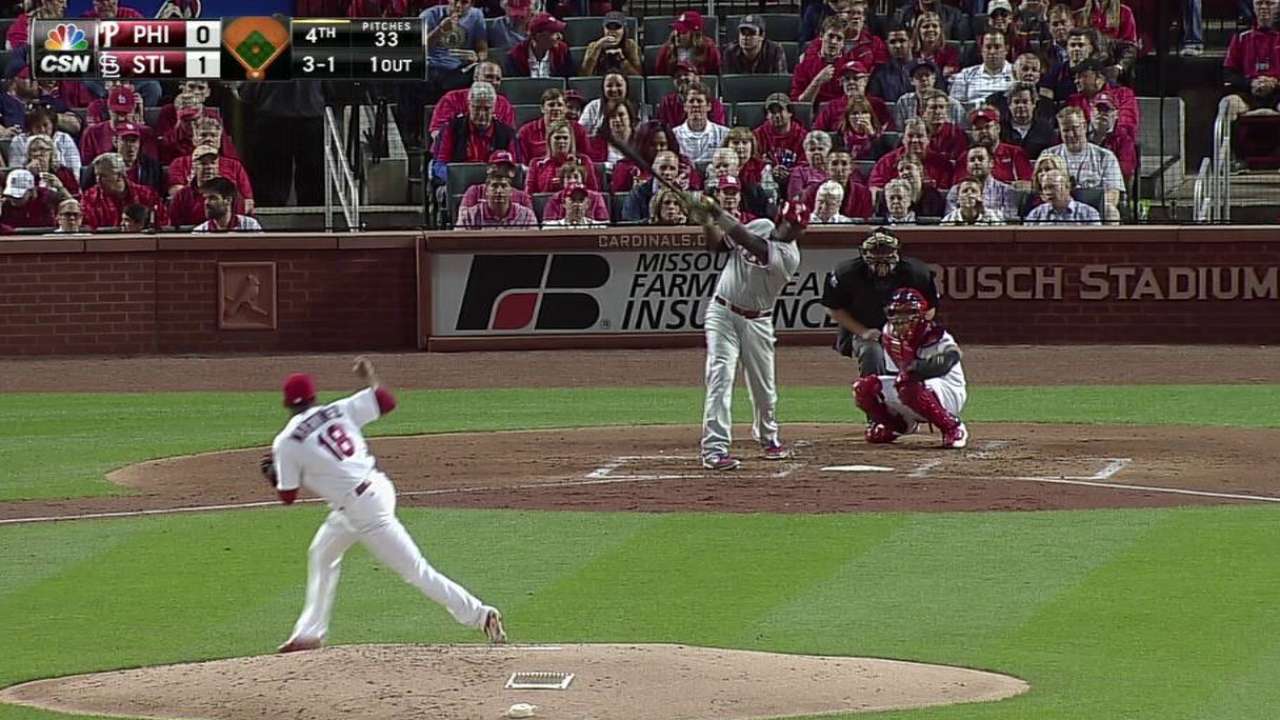 Harang touched up for four runs in fifth
