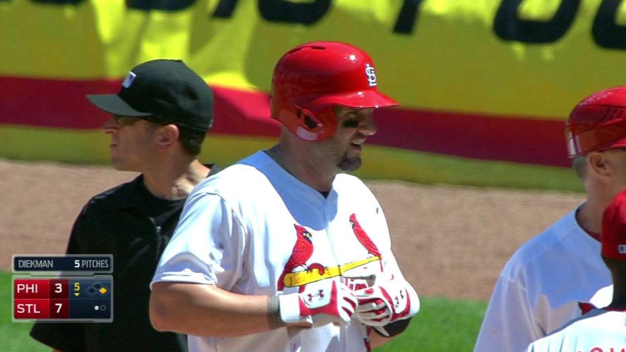 Mattitude: Trio drives Cardinals past Phillies