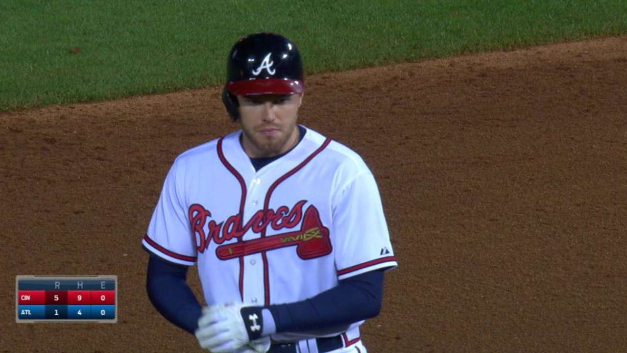 Freeman's RBI double