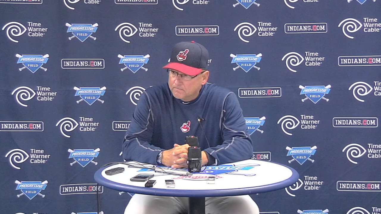 Francona not making rash decision on House