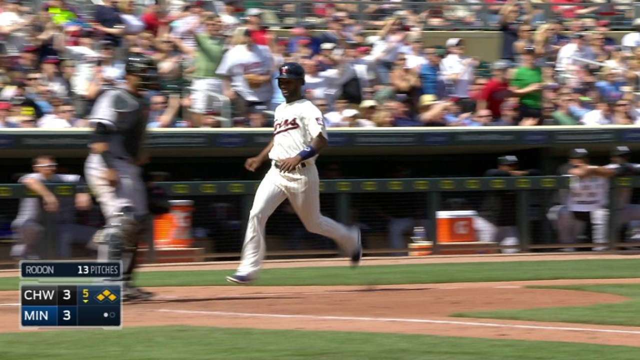 Plouffe's RBI single