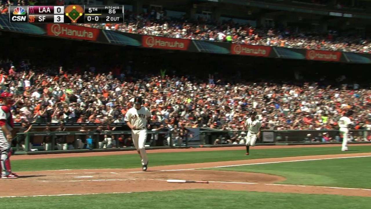Crawford's two-run double