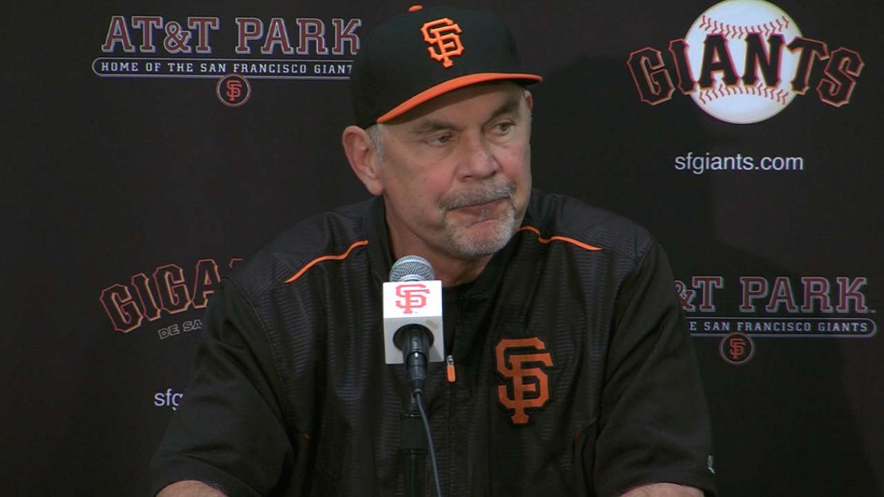 Bochy on Giants' win